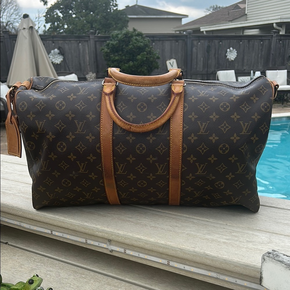 Louis Vuitton Classic Keepall 50 Travel Bag
